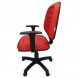 Cadeira Diretor Gomada Vermelha Soliflex com braço Regulável